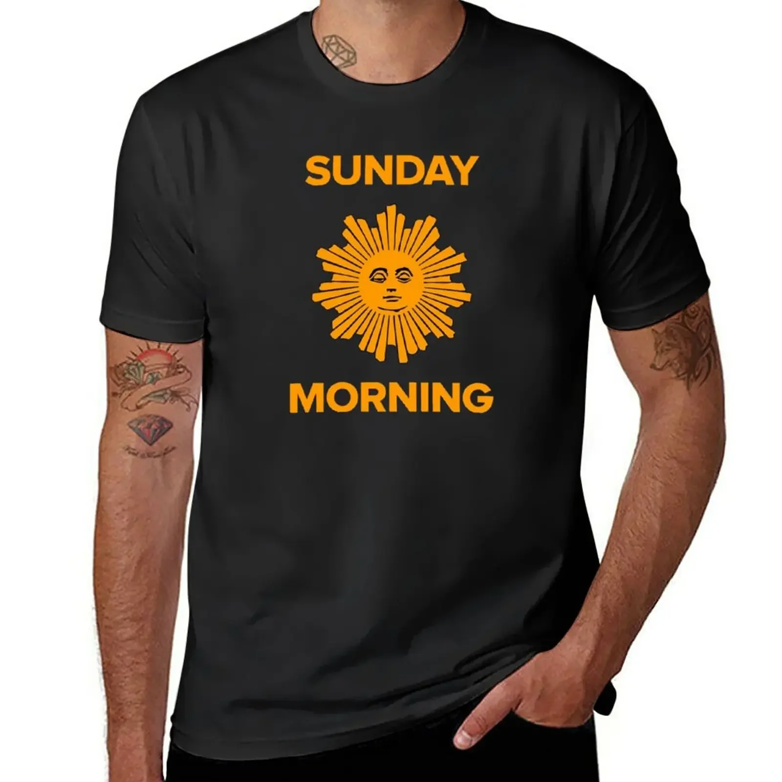 

sunday morning T-Shirt summer tops Blouse t shirts for men