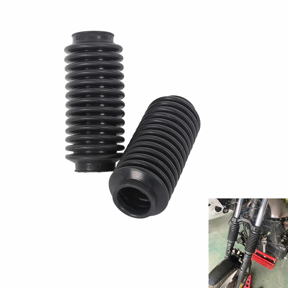 For Bmw K100 Motorcycle Fork Dust Cover Gaiters Boots Accessories Shock