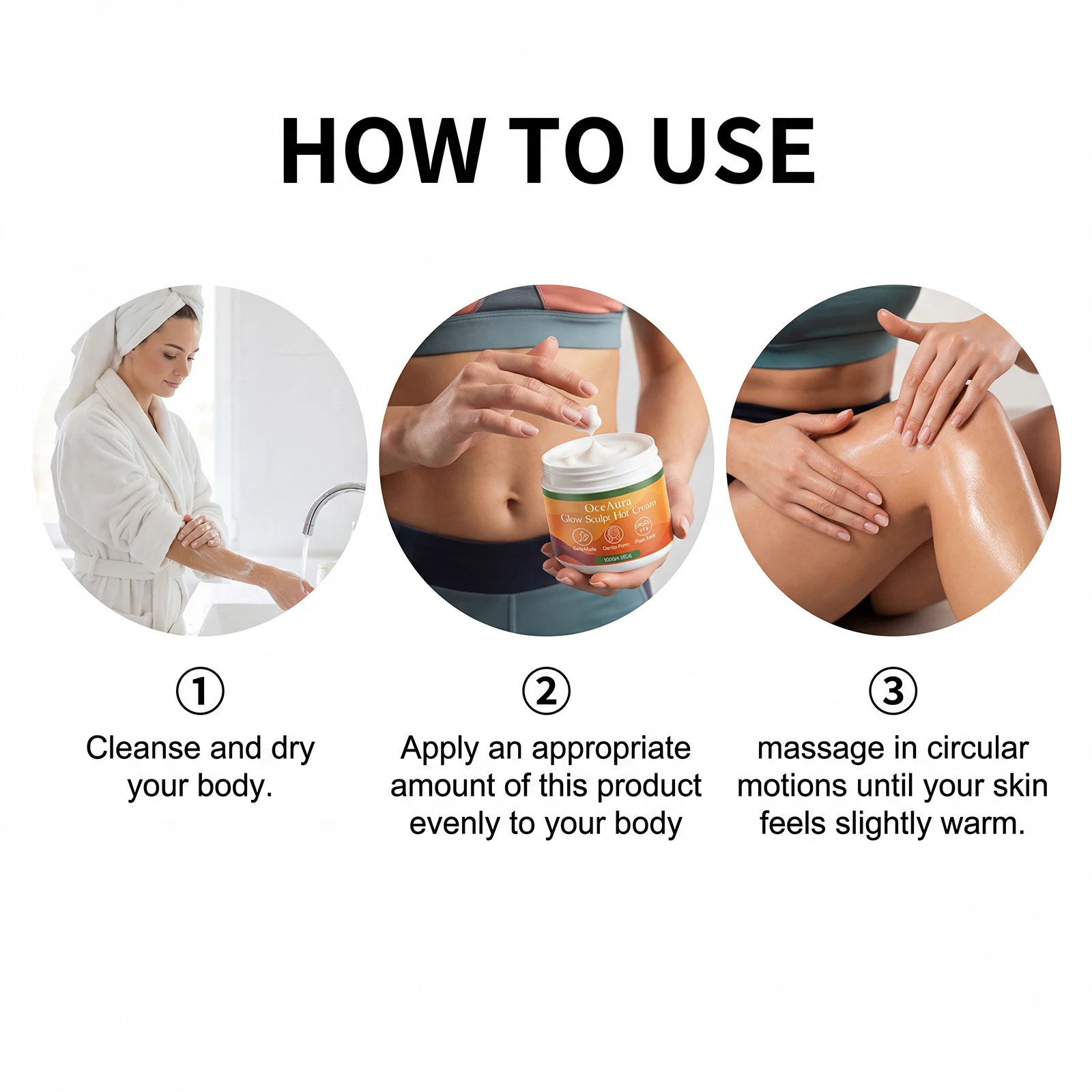 Body Care Gel, Gently Moisturizes Body Skin, Showcases Body Contours, Delicate Skin Texture Gel - 5