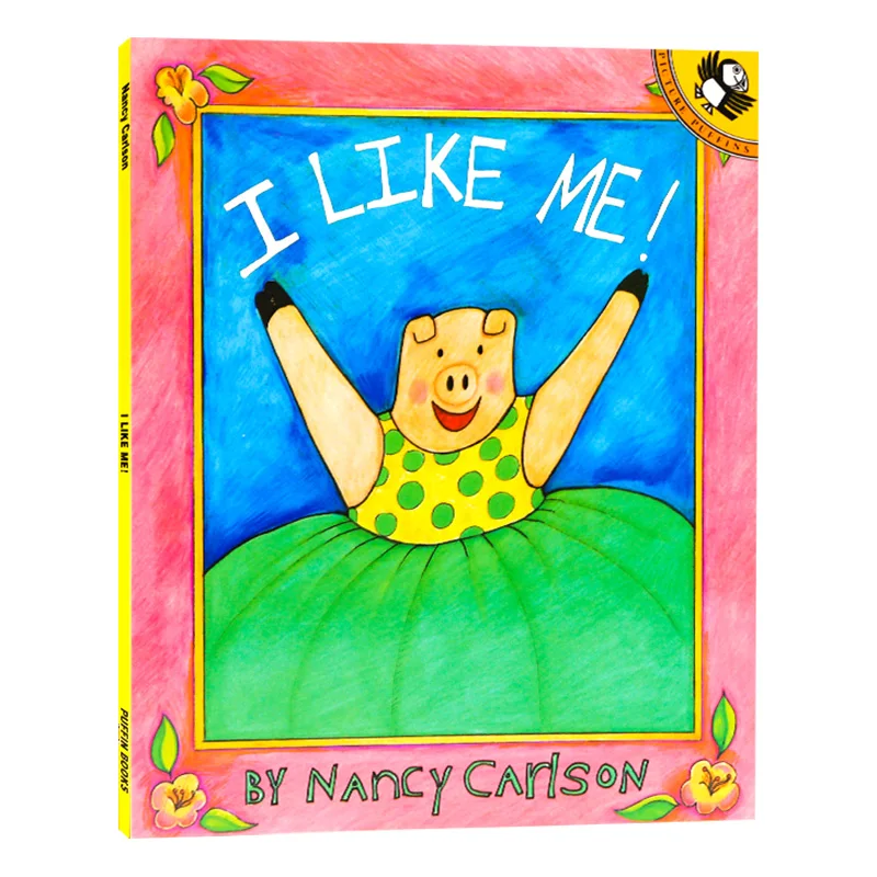 

Я люблю меня, Нэнси Карлсон, детские книги для возраста 3, 4, 5, 6 лет, английские картинки, 9780140508192