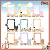 9pcs Kpop ATEEZ ANITEEZ Card Photo Frame Keychain Card Storage Stand Figure Hongjoong Seonghwa Yunho Yeosang San Ming Fans Gift 1