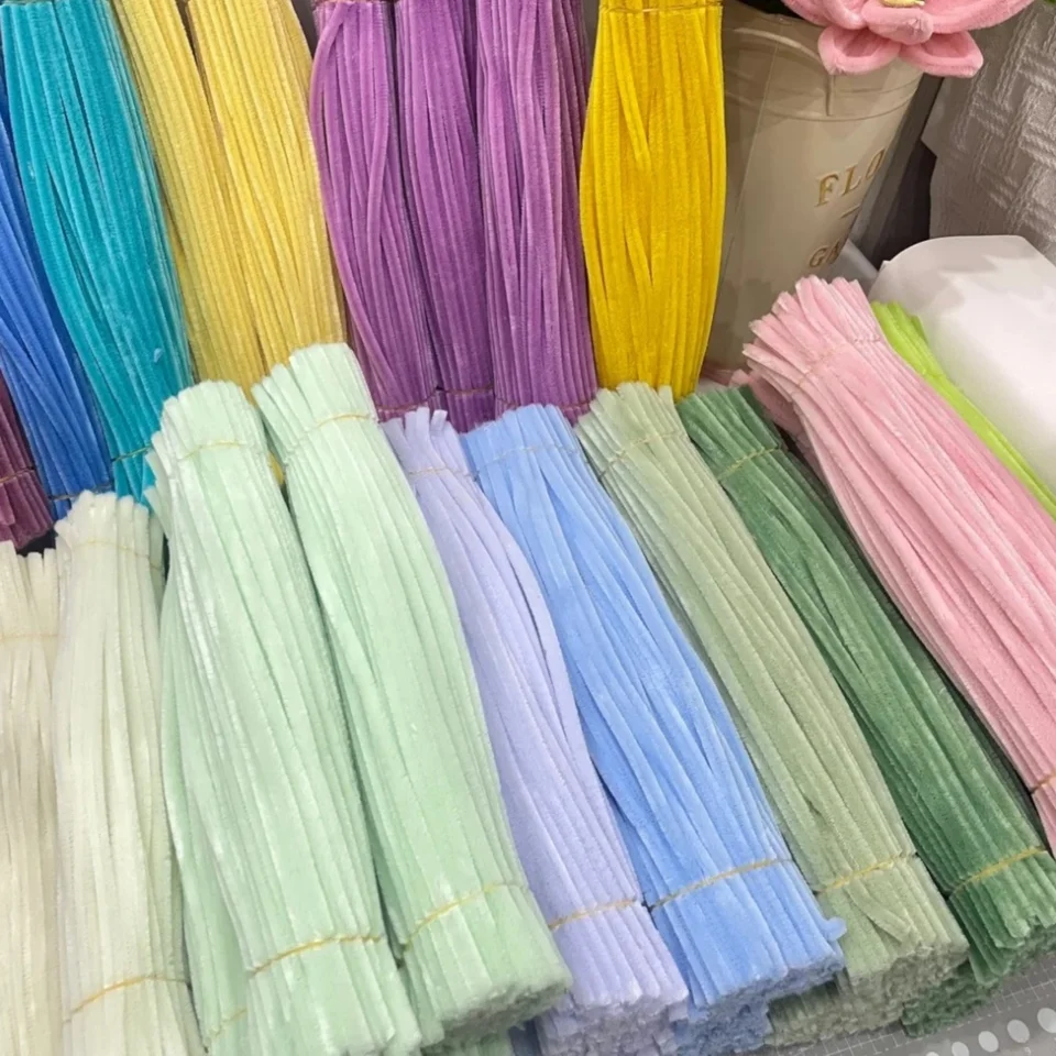 工芸品 Gold blue lumpy pipe 200/700 PCS Pipe Cleaners, Multi-Colored Pipe Cleaners Craft