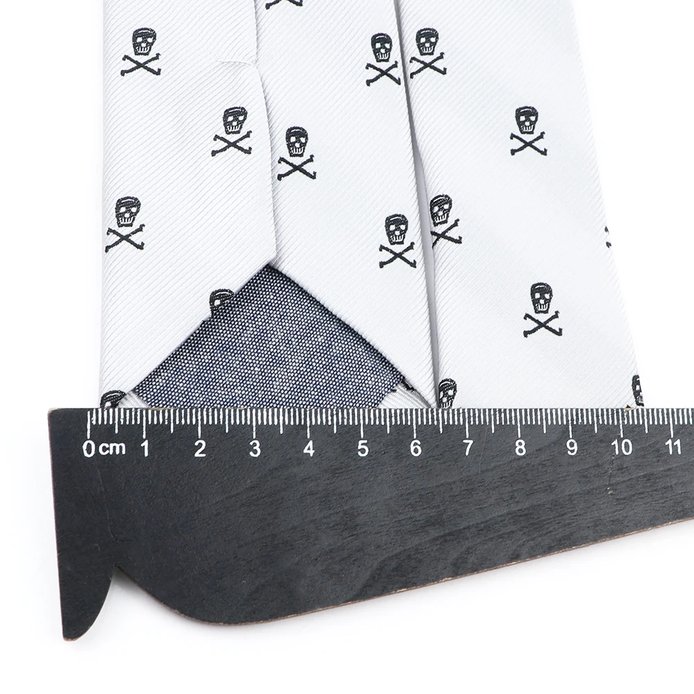 Lovely Polyester Necktie Blue Small Sailboats Pattern Tie For Men Wedding Party Daily Wear Shirt Suit Decoration Accessory Gift