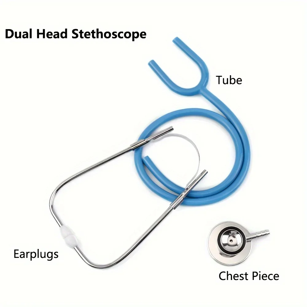 Stethoscope Toy, Simulated Doctor Toy, Nurse Health Medical Single Head Stethoscope, Role-playing Pretend Doctor Toy