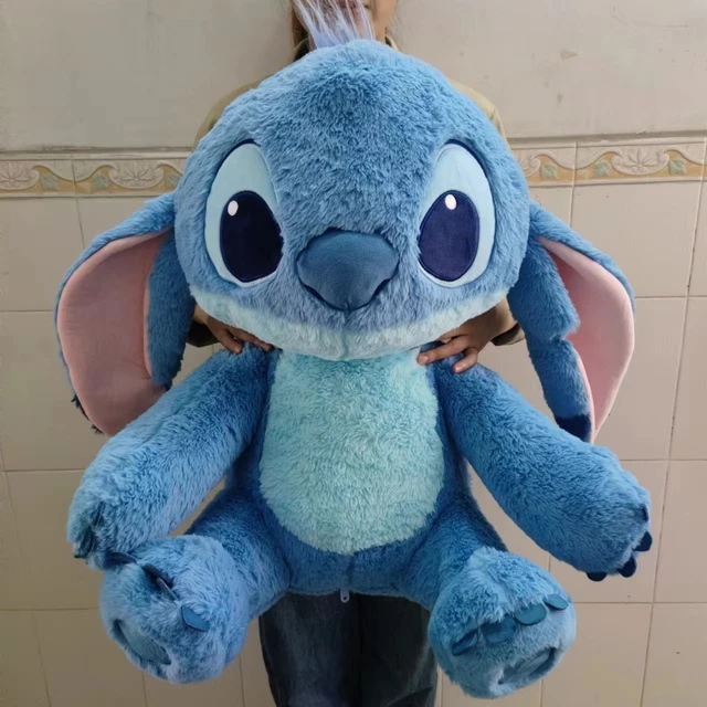 Plush Stitch Disney 60cm  Lilo Stitch Plush 60cm - 60cm Big Stuffed  Animals Disney - Aliexpress