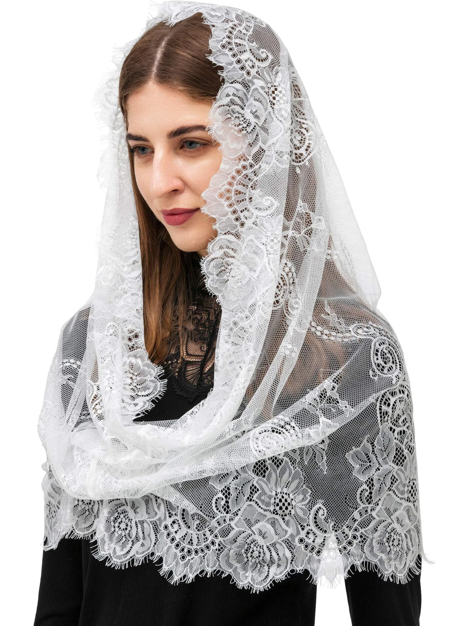 Lace Veil Spanish Style