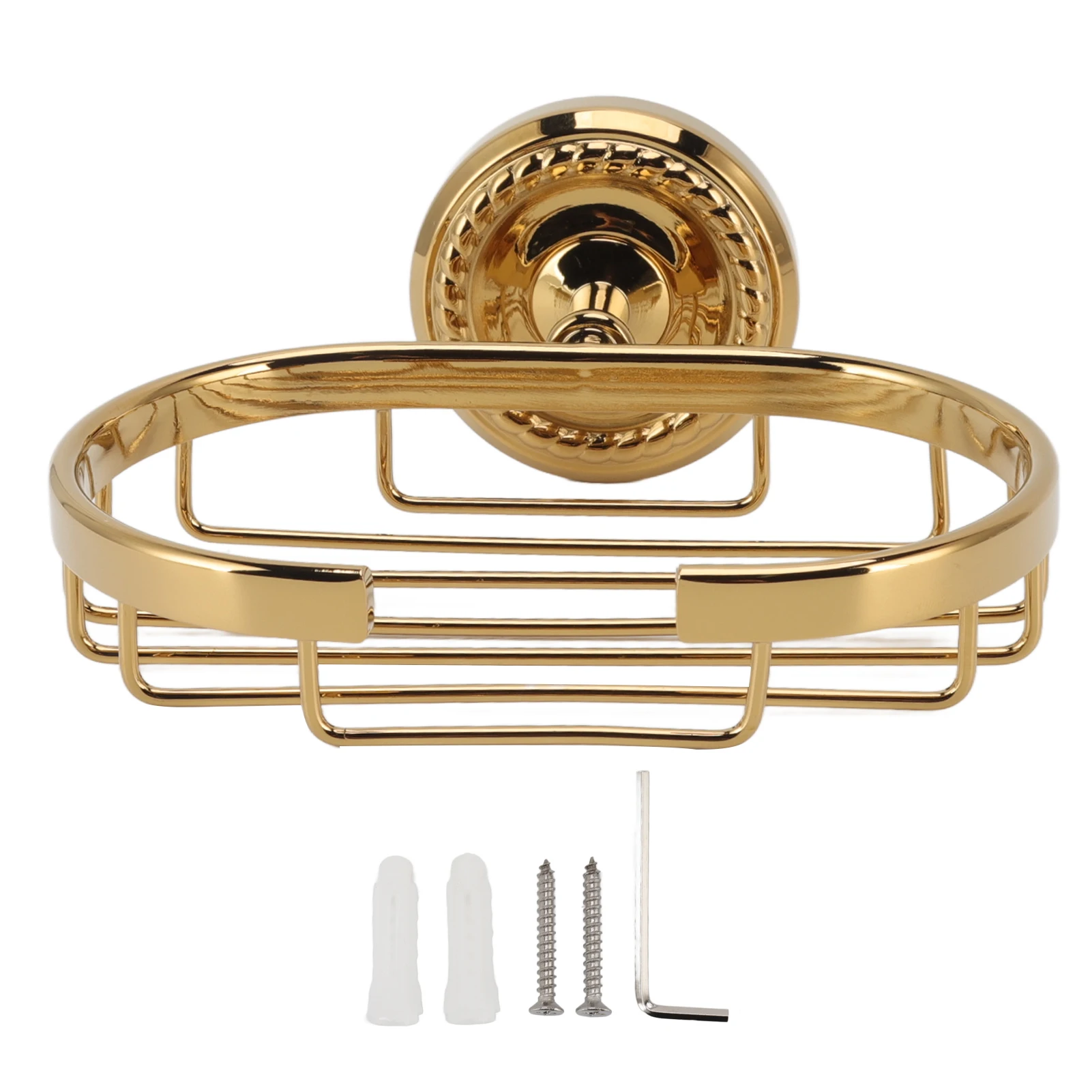 

Wall Mounted Soap Holder Bath Equipment Bathroom Soap Rack Strong Structure for Hotel