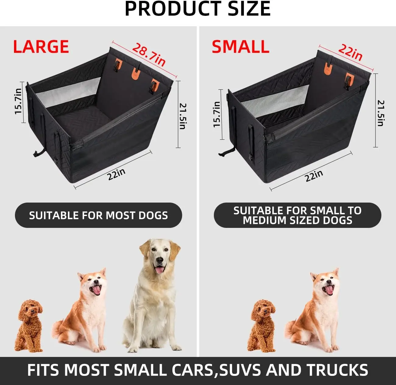 Waterproof Dog Seat Extender 6