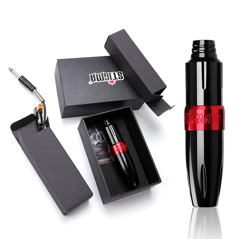 

Rotary Tattoo Machine Electric Tattoo Pen Machine Aluminum Alloy Permanent Makeup Tattoo Gun Pen Tattoo Artists RCA Interface