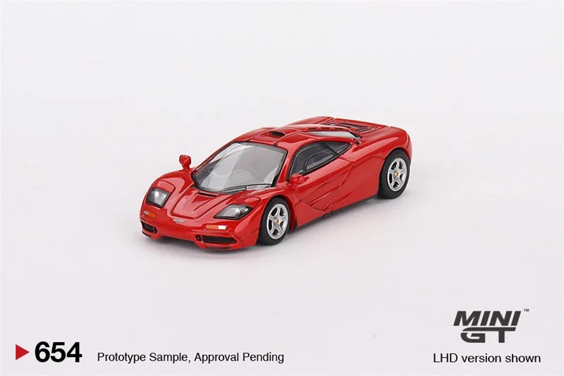 

MINI GT 1:64 McLaren F1 красная коллекция литой модели автомобиля