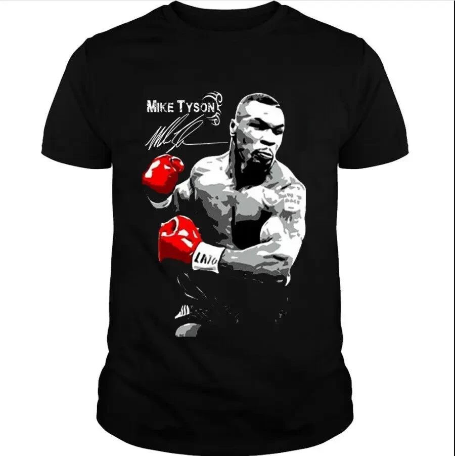 Muhammad Ali T Shirt Plus Size Men Gym Fitness Short Sleeve T-Shirt Printed Top Casual Loose Jogger Pure Cotton Tee Women Shirt 3