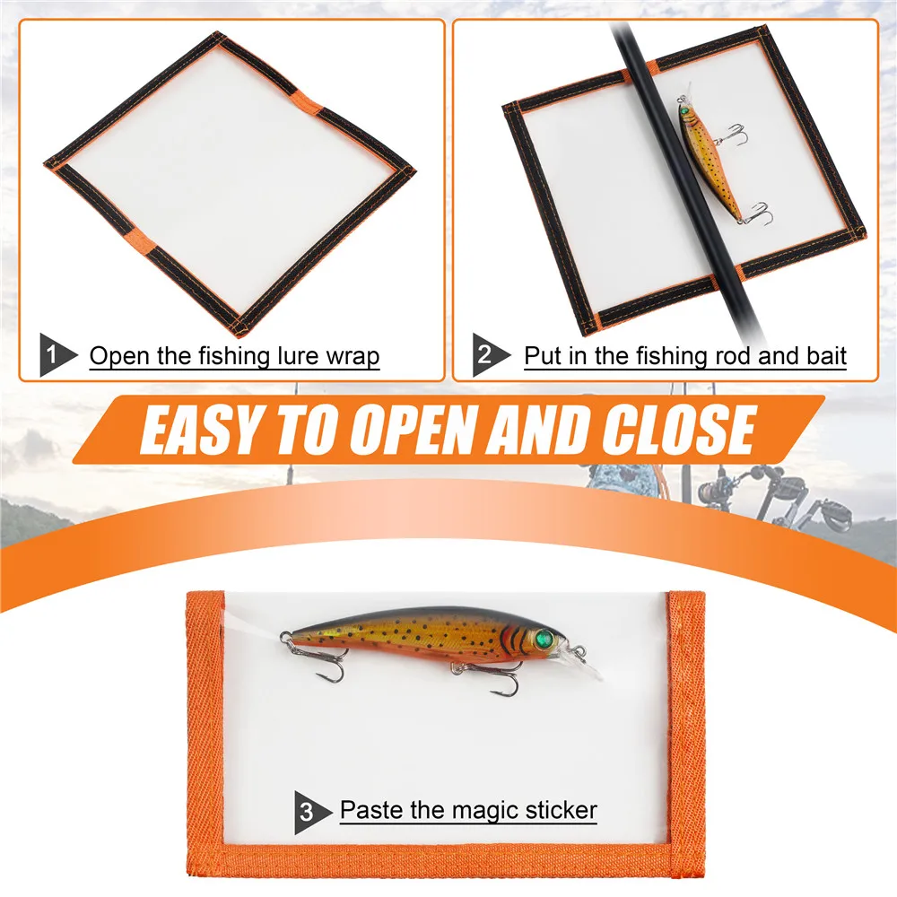 JIGSKINZ leurre de pêche enveloppe rétractable FLYER tailles