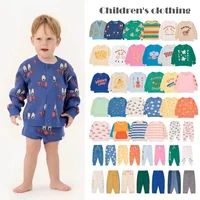 2024 New Autumn Winter Baby Sweatshirt Fashion Cartoon Girl Cardigan Sweater Casual Cotton Boy Hoodies Pullover Children's Top 1