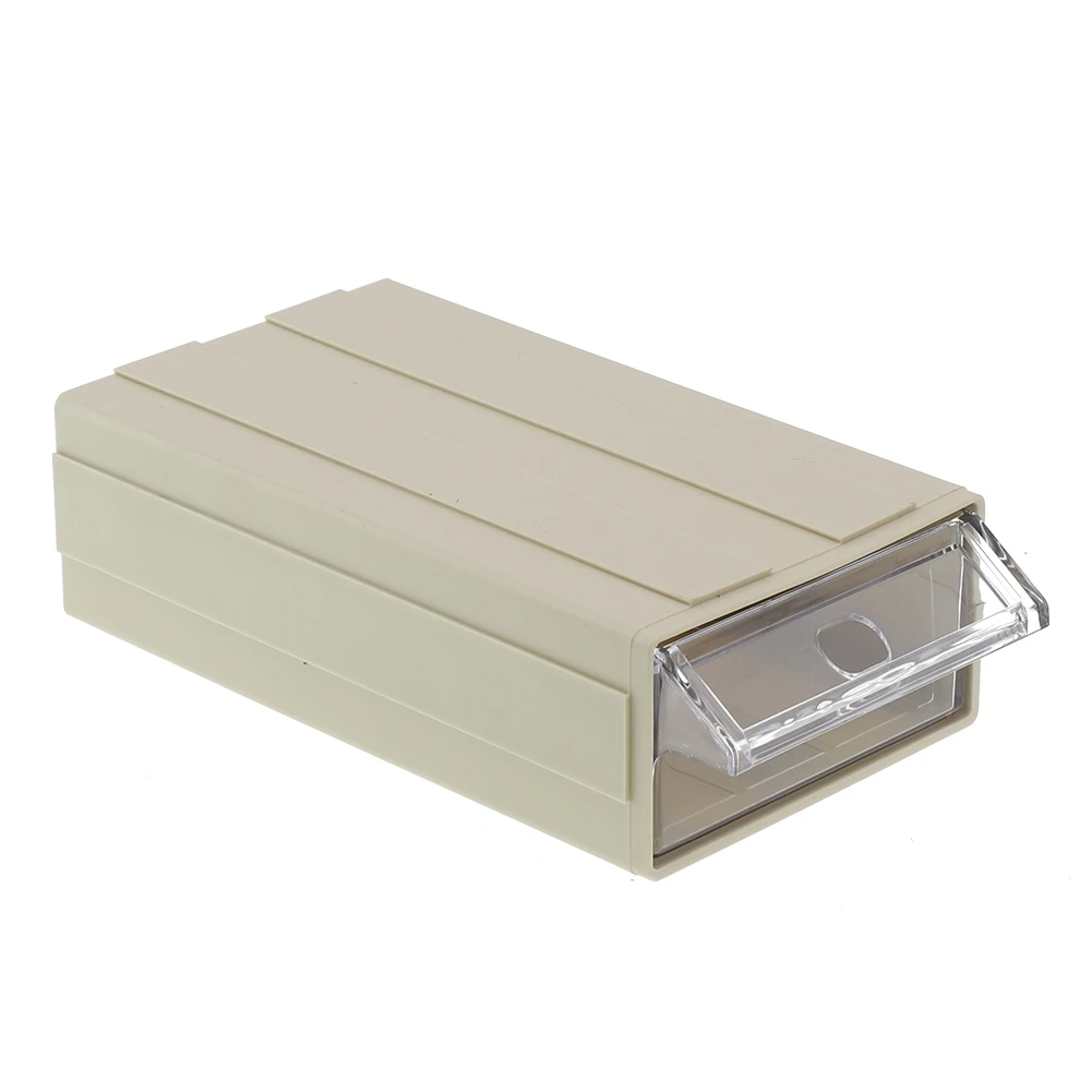 Storage Box 1PC Translucent Plastic Storage Box with Finger Grip Drawers Perfect for Multi purpose Organization 3