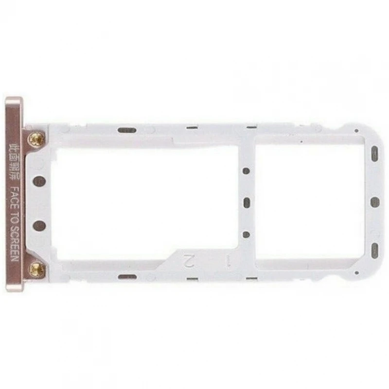 Vassoio Sim Per Xiaomi Mi Max 3 Supporto Per Adattatore Micro Scheda Sd Rosa # Xiaomi Mi Max 3 (Muslimate, M1804E4A, M1804E4C)