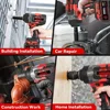 Brushless 2800N.M Electric Impact Wrench 2800W 1/2 Inch Cordless Torque Wrench Screwdriver Power Tool For Makita 18V Battery 2