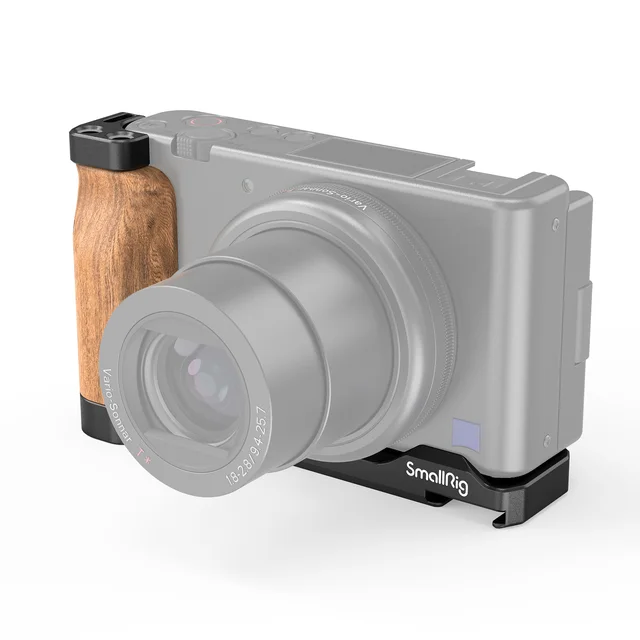 Smallrig zv1 l字型木製グリップコールドシューズforsonzv1カメラl 
