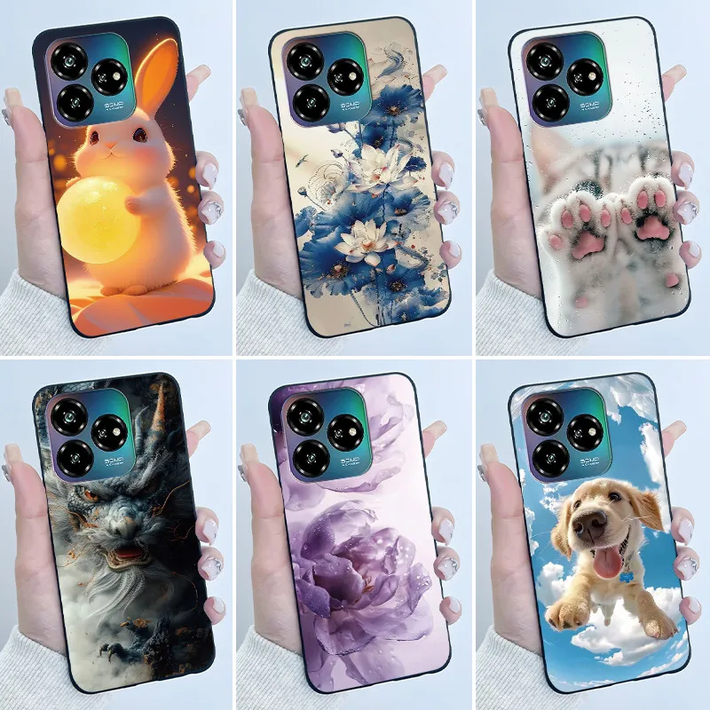 Luxury Silicone Back Cover - Cute & Cool Design