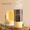 2 in 1 Portable Dog Water Bottle Pet Water Container with Food Storage Pet Travel Drinking Bowl for Dogs Cats Pet Supplies 3