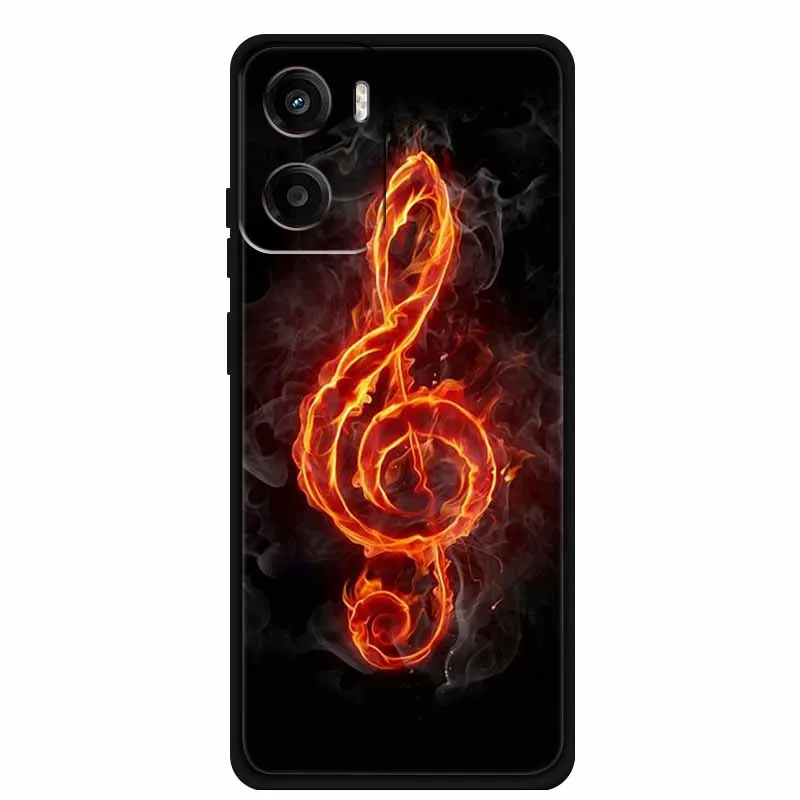 Cartoon Animal Soft Silicone TPU Phone Case with Flower Design - Dustproof Protective Cover