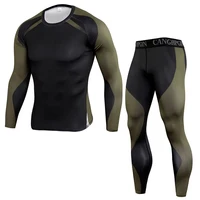 GEJINIDI Men Thermal Underwear Set For Male Cotton  Winter Long Johns Keep Warm Suit Inner Wear Merino Clothing thermo Plus Size 1