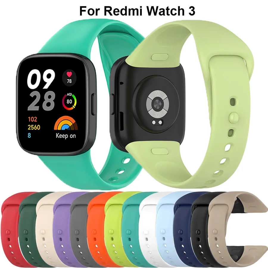 Silicone Watch Band Strap for Smartwatch - Original Wristband Bracelet Accessory