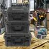 Multipurpose Protective Box W/ Sponge Waterproof Suitcase Anti Impact Shockproof Universal Storage Case for Outdoor Workplace 4