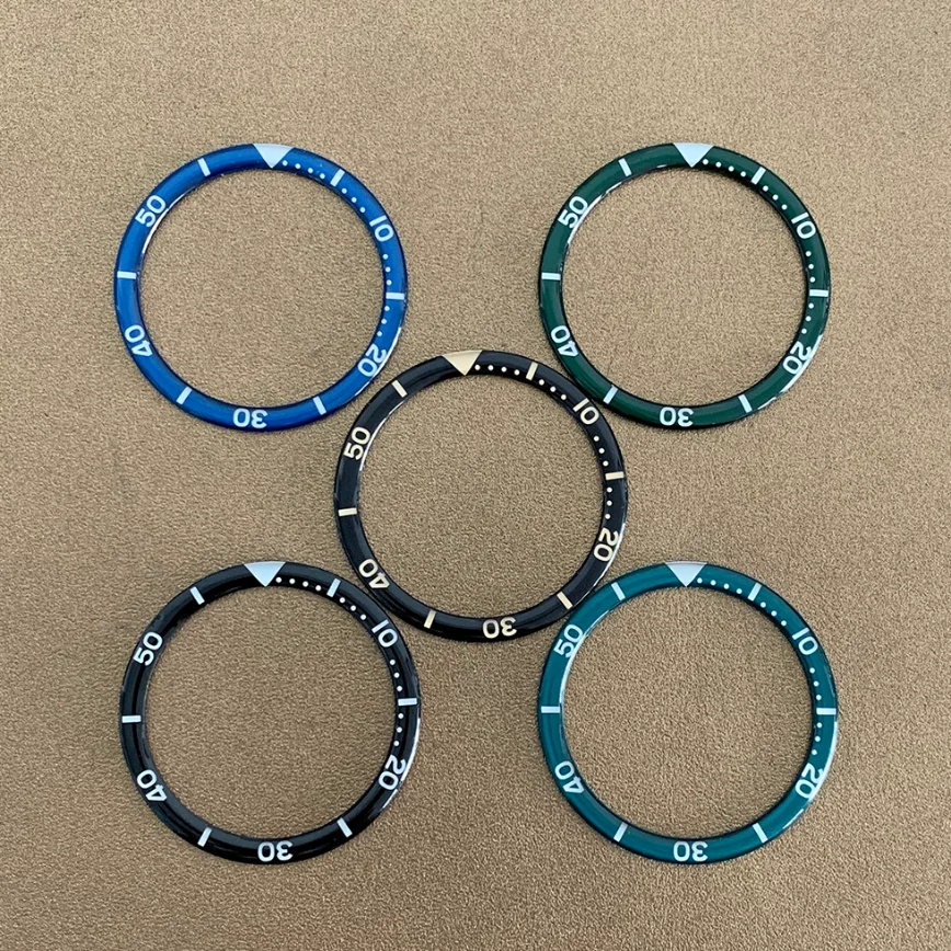 

38mm Watch Bezel Insert Rounded Aluminium Bezel 38mm Outer Diameter 31.3mm Inner Diameter Watch Accessories