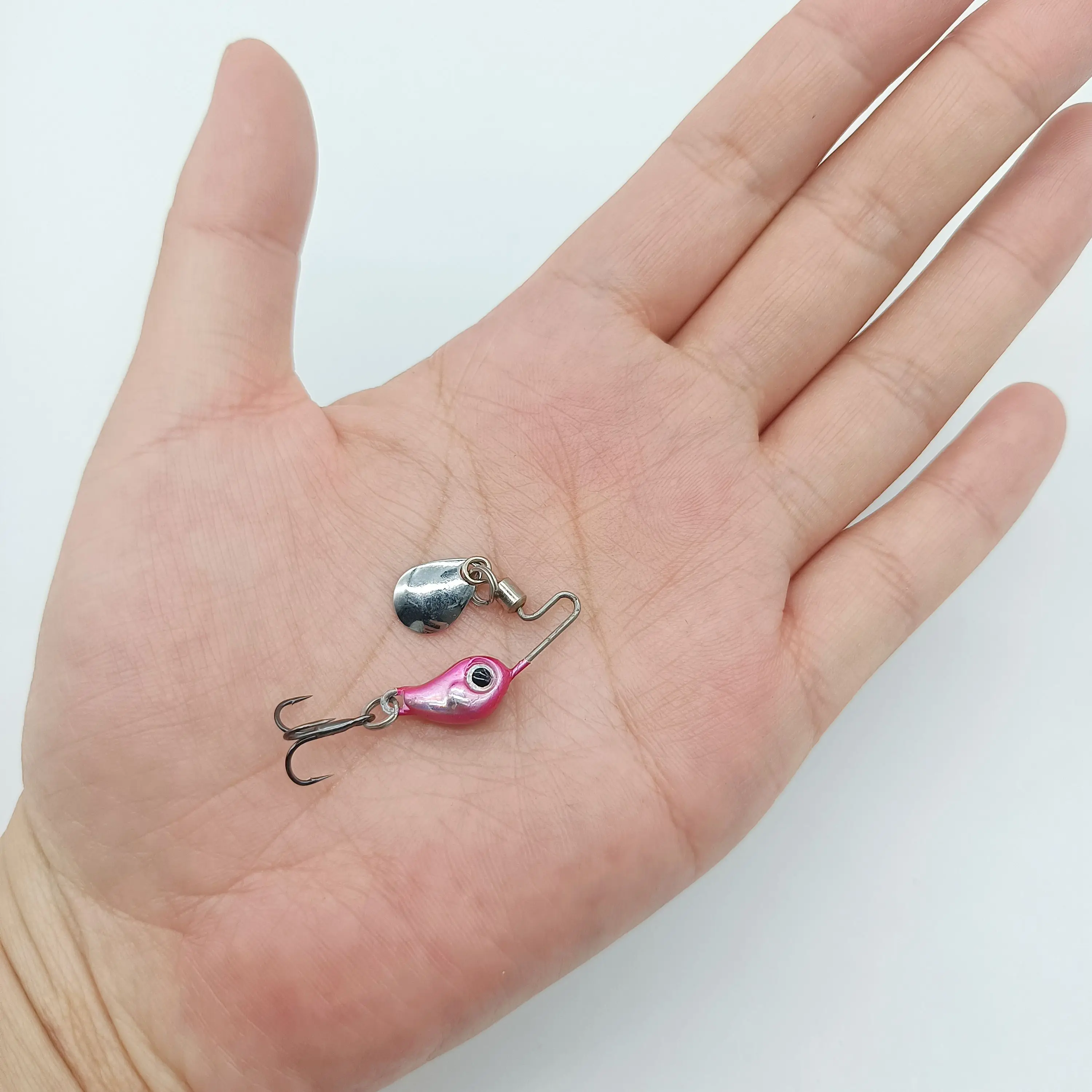 Fishing Lure 1pcs Mini VIB Jig Fishing Leurre 4g/8g Spinner Sinking Rotating Spoon Crankbait isca artificial fishing accessories
