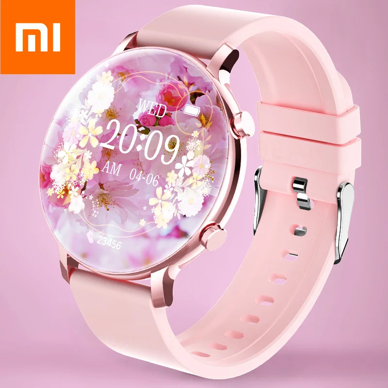 Xiaomi Smart Watch Women Bluetooth Call Watch Fitness Tracker Impermeabile Sport Smart Clock Fashion Ladies Men Smartwatch Donna