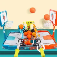 Mini Portable Plastic Finger Basketball Shooting Hoop Party Goal Game Indoor Handheld Slam Dunk Tabletop Sport Set Toy For Kids 1