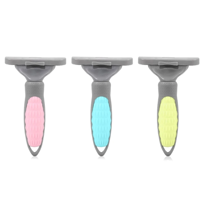 

R2LD расческа для волос с открытым узлом для кошек, домашние собаки, расческа, щетка для ухода за волосами, массажер для ухода