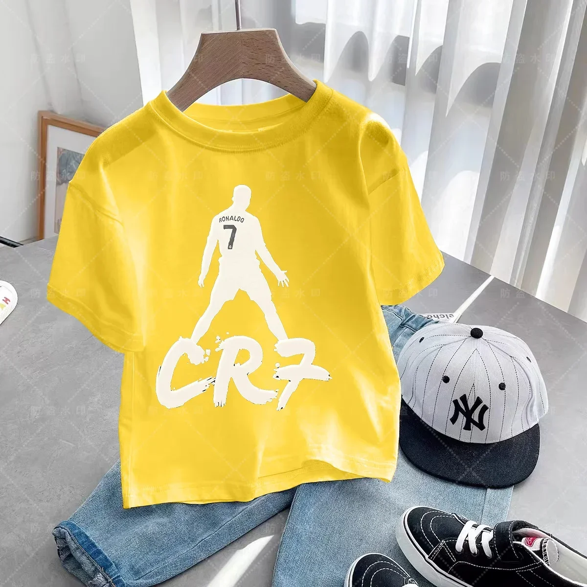 Summer Cotton Cristiano Ronaldo Kids T-shirt - Outdoor Casual Sports Tee