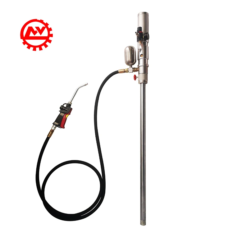 55 Gallon Air Operated Lubricating Oil Drum Transfer 200L Pneumatic Barrel Pump with Counter