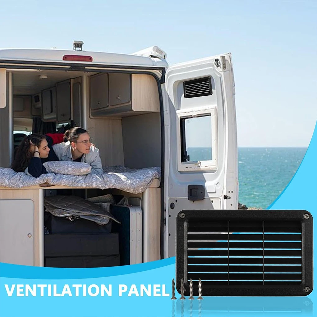Motorhome Roof Vent Panel Roof Vent Air Outlet Ventilation Grill Louver Air Outlet Plate Durable