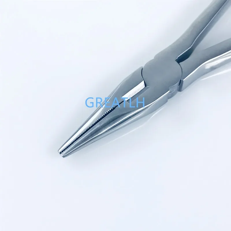 Kirschner Wire Cutter Flat Nose Pliers Serrated Jaws Bone Forcep Pin Orthopedics Pet Surgical Tool 3 Types Optional 1pcs