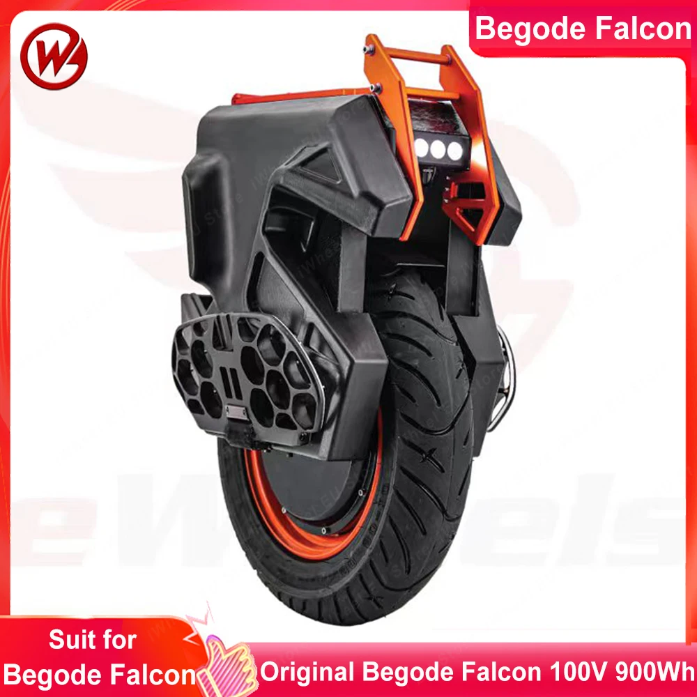 Оригинальный новейший предварительная продажа Begode Falcon 100 в 900Wh 50S аккумулятор 1500 Вт мотор с высокой скоростью 67 км/ч 15-дюймовый шиночный Электрический Одноколесный велосипед