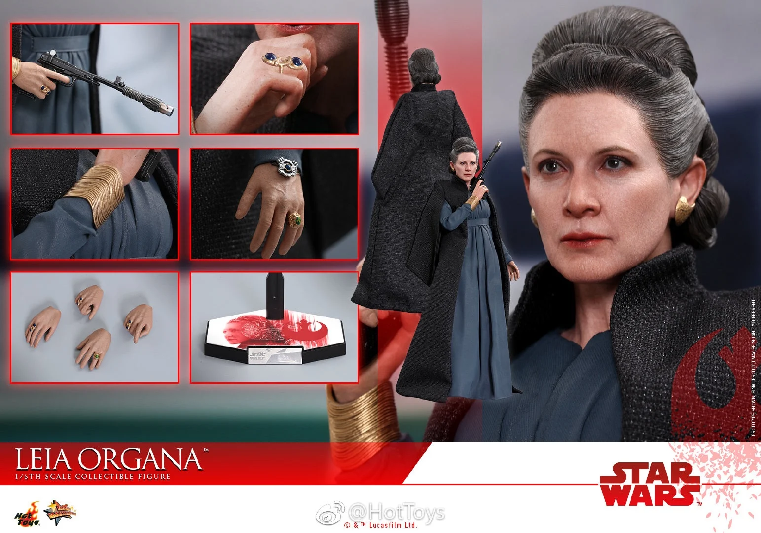 HOTTOYs•STARWARS[LUKE＆(Leia•Head)]最終値下げ Star Wars Princess Leia Sixth Scale Figure by Hot Toys