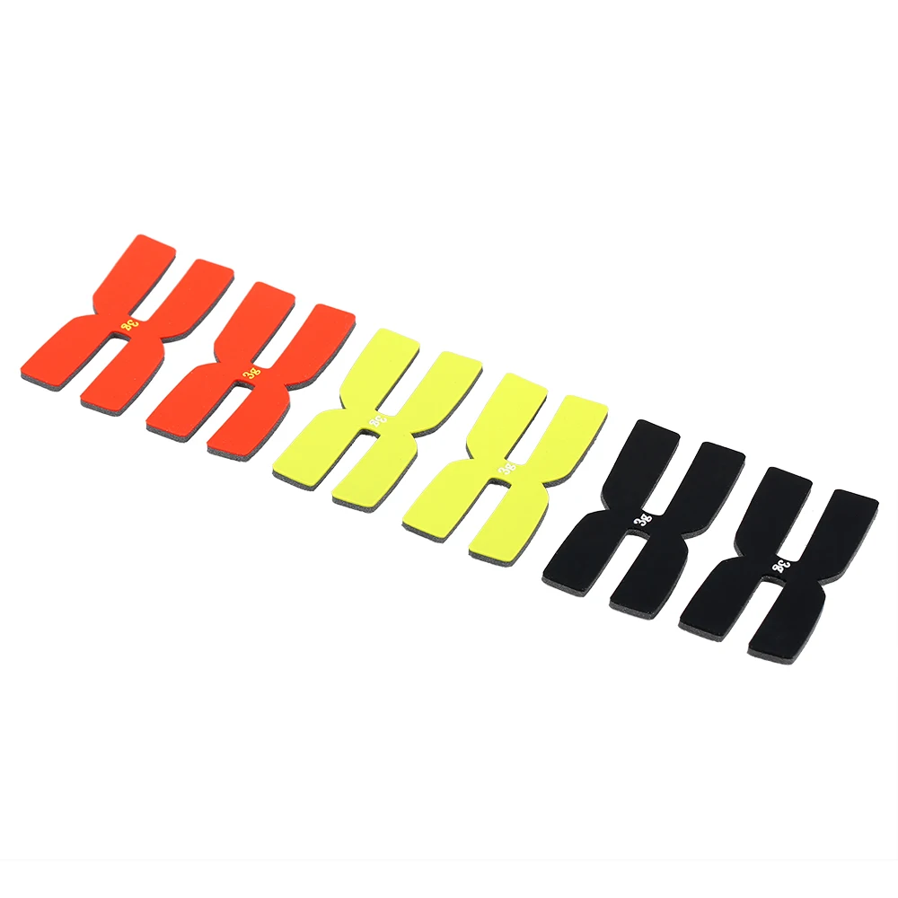 Lot De 6 Bandes De Poids Pour Raquette De Tennis - Silicone 3 G - Ajustement Équilibre Et Puissance