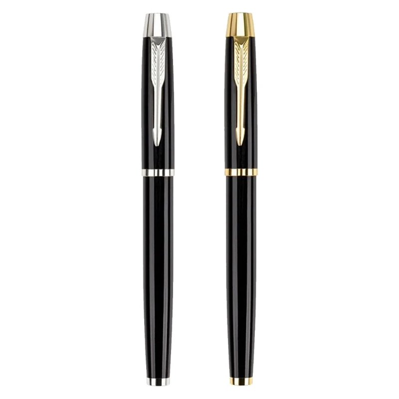 

K1AA Metal Siging Pen Office Pen Gel Pen Smooth to Write Refillable Guest Sign In Pen for Wedding Hotel Reception
