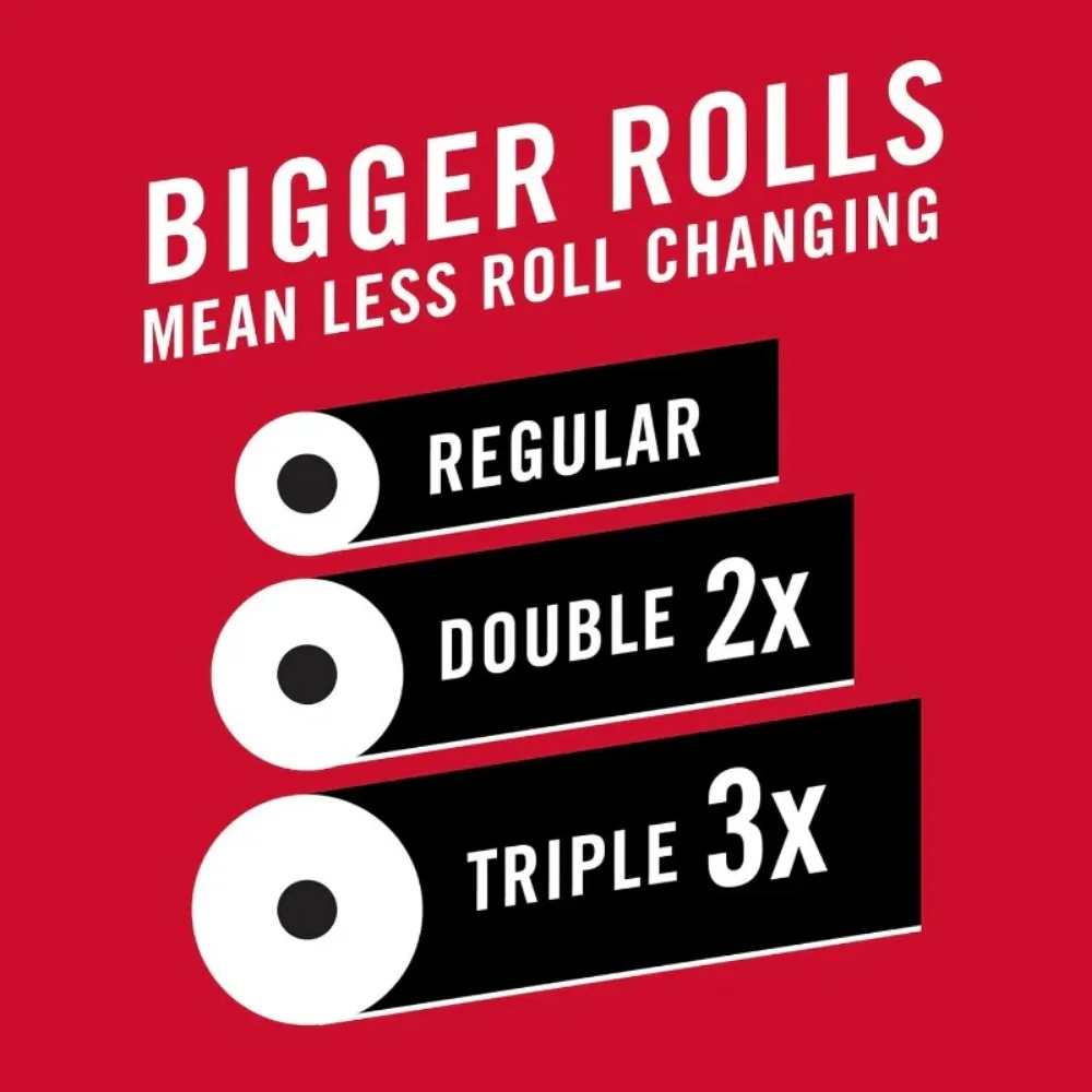 Pick-A-Size Paper Towels, 12 Double Rolls = 24 Regular, 2 Sheet Sizes (Half or Full), Strong Paper Towel For Everyday Use