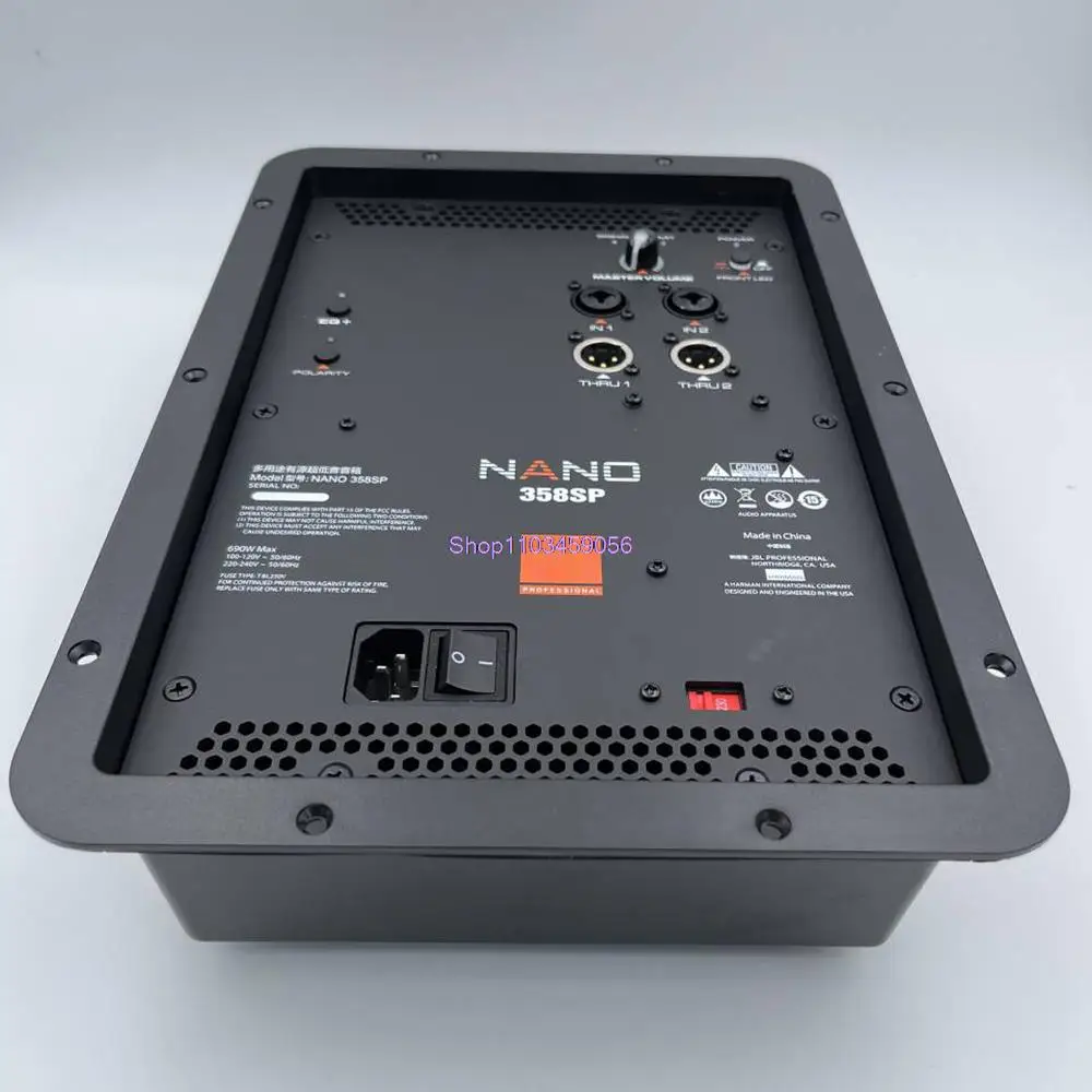 Subwoofer Autoalimentato Da 18 "Per Modulo Amplificatore Subwoofer Jbl Nand358Sp Nand 358Sp