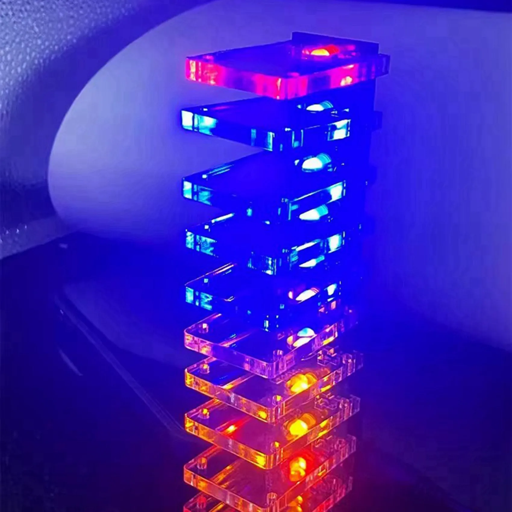 TA-2X DIY 사운드 컨트롤 LED 음악 스펙트럼 전자 키트 컬럼 오디오 디스플레이 PCB 납땜 연습 키트 LM358 LM339