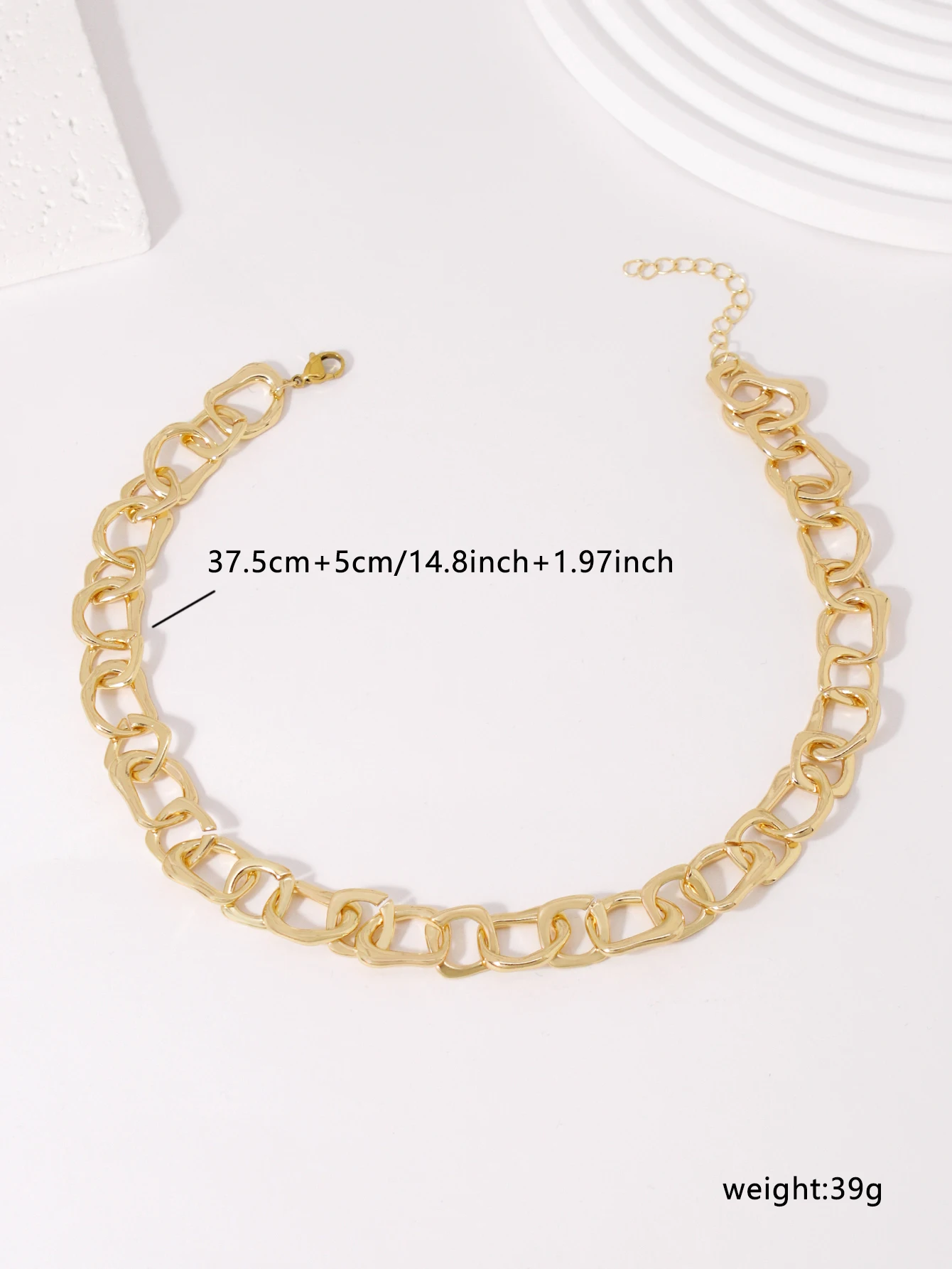 Chunky Chain Choker for Women