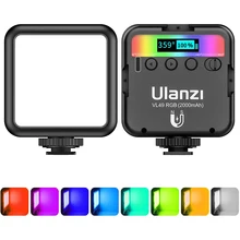 

Godox LITEMONS LED6R RGB LED Video Light Rechargeable Mini Fill-in Light 3200K-6500K Dimmable 13 Lighting Effectsfor Vlog Live
