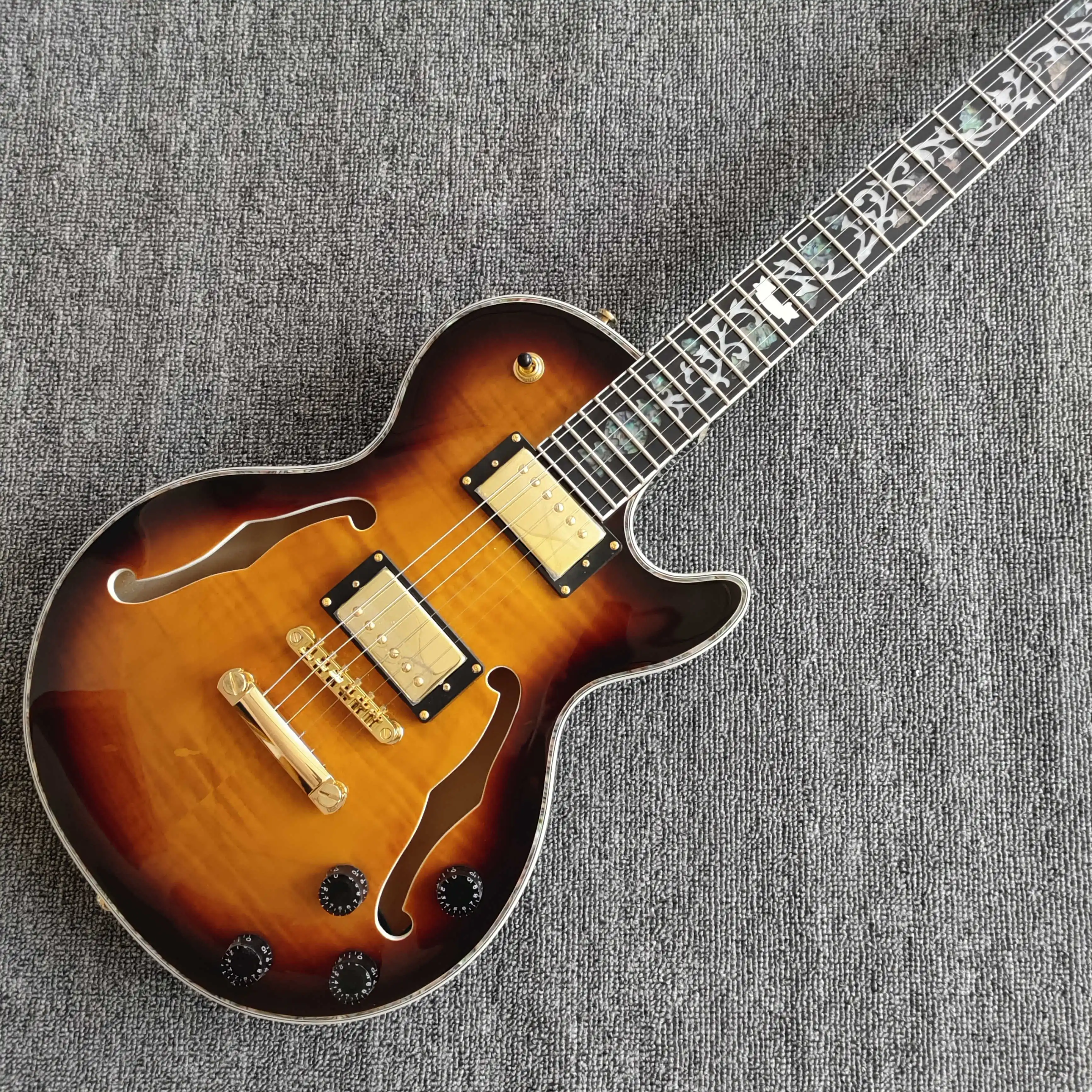 

Фрикционная 6-струнная ажурная электрическая гитара в наличии Brand New Rosewood Fretboard