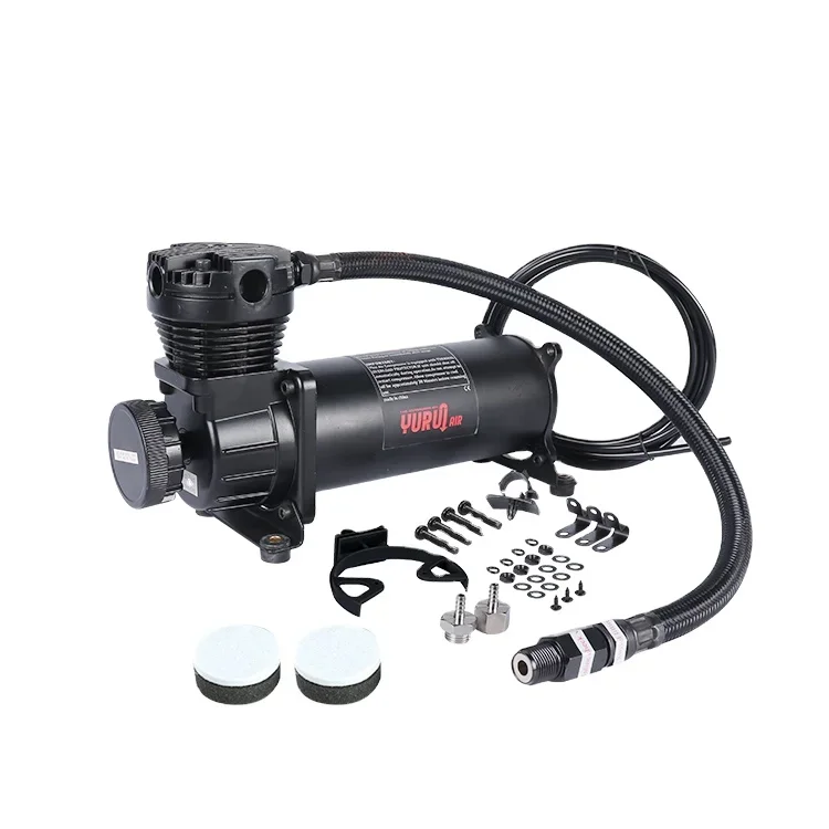 

DC12V air ride suspension pump Wholesale china import air suspension compressor 200PSI Inflatable pump with air filter