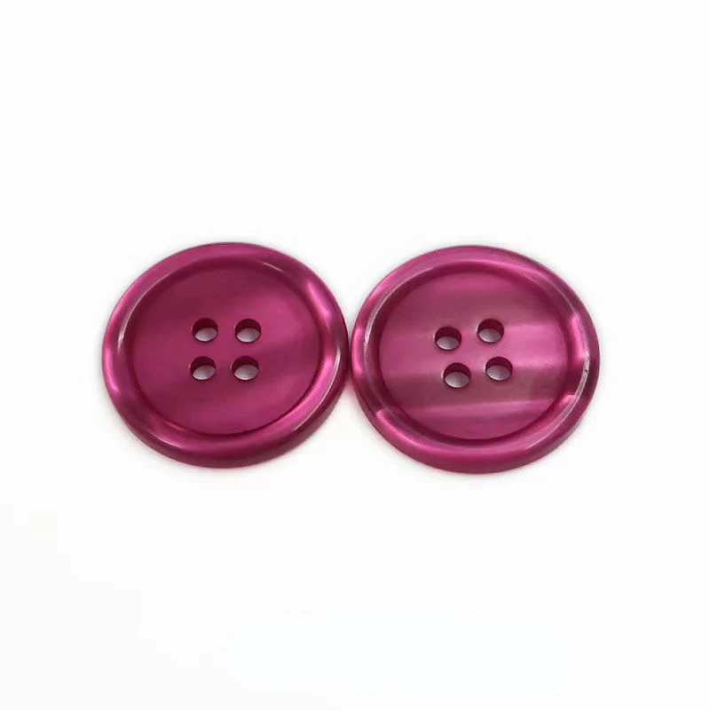 10-25mm 새로운 스크랩북 일반 흰색 진주 빛 네 눈 얇은 셔츠 카디건 스웨터 버클 도구 수지 단추 50pcs