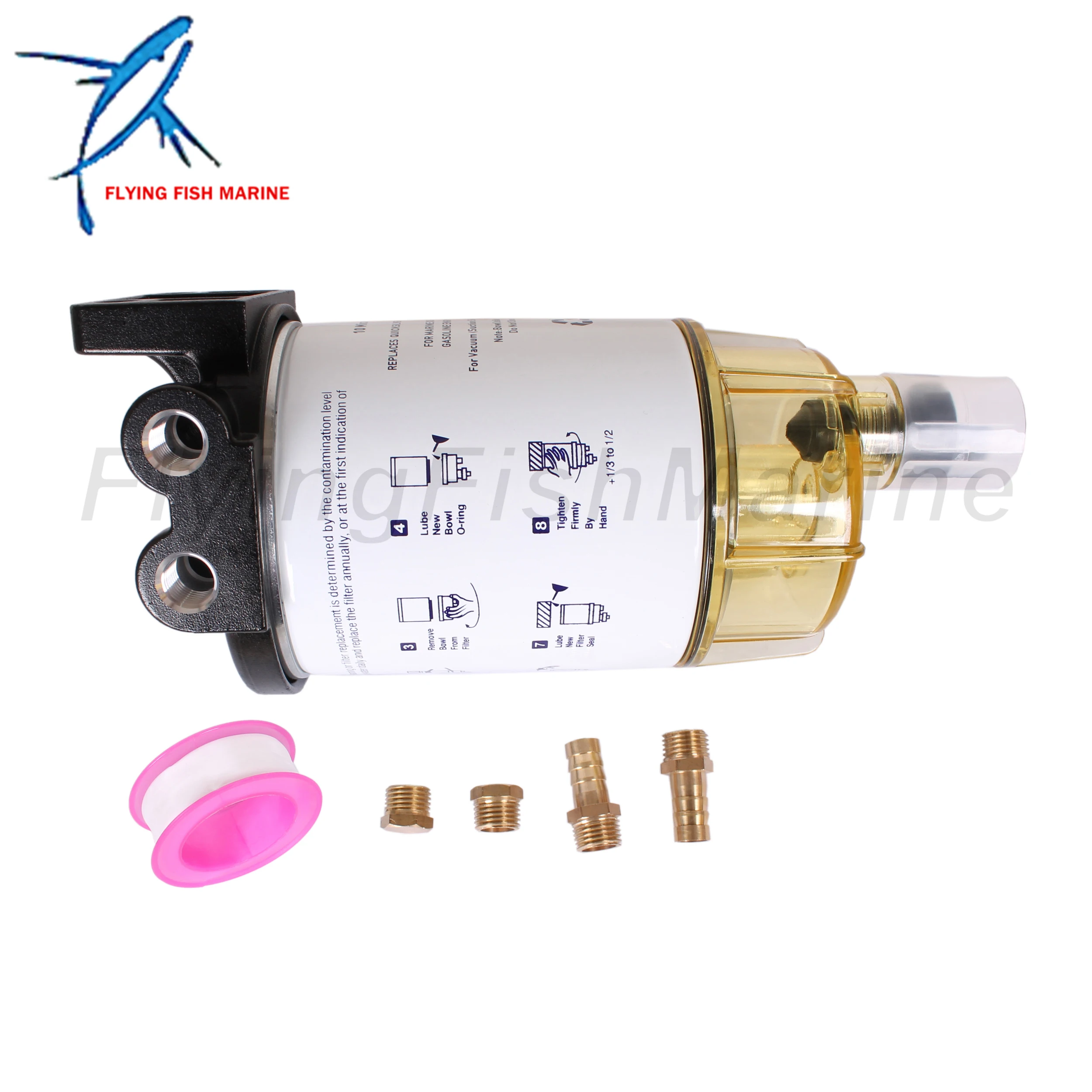 

Лодочный двигатель S3213 B32013 18-7919 18-7932-1 18-17928 Топливный фильтр сепаратор воды в сборе 809097 809101 35-60494-1 для Mercury