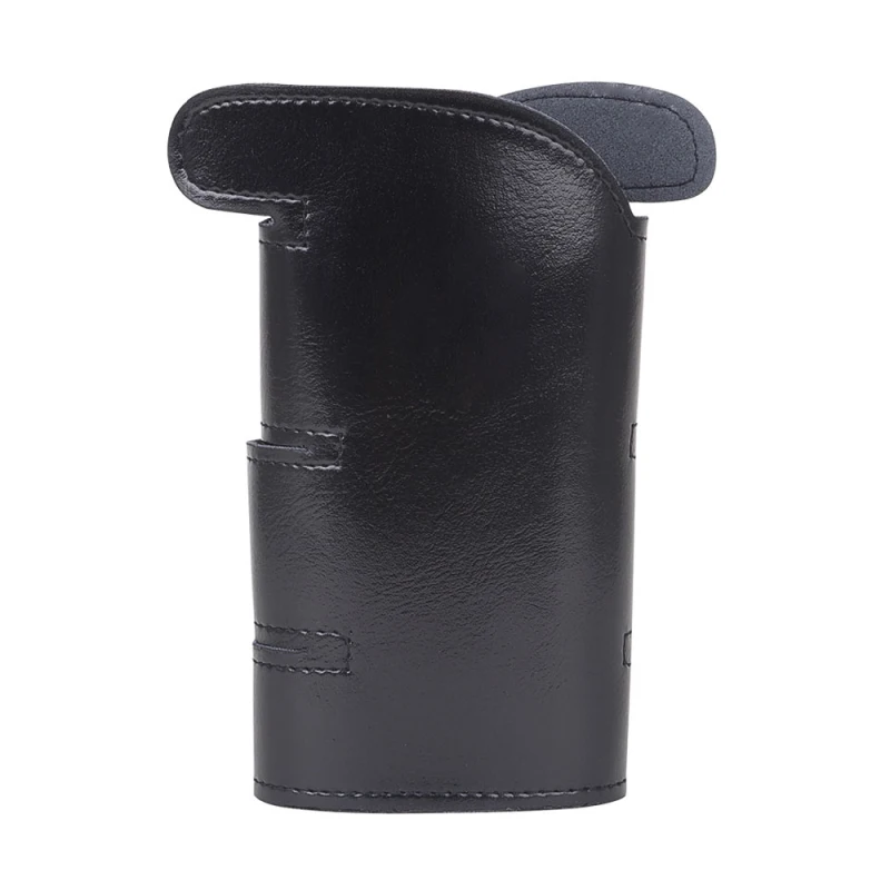 Trumpet Valve Guard PU Leather Protective Sleeve Protector For Trumpet Black trumpet protective cover